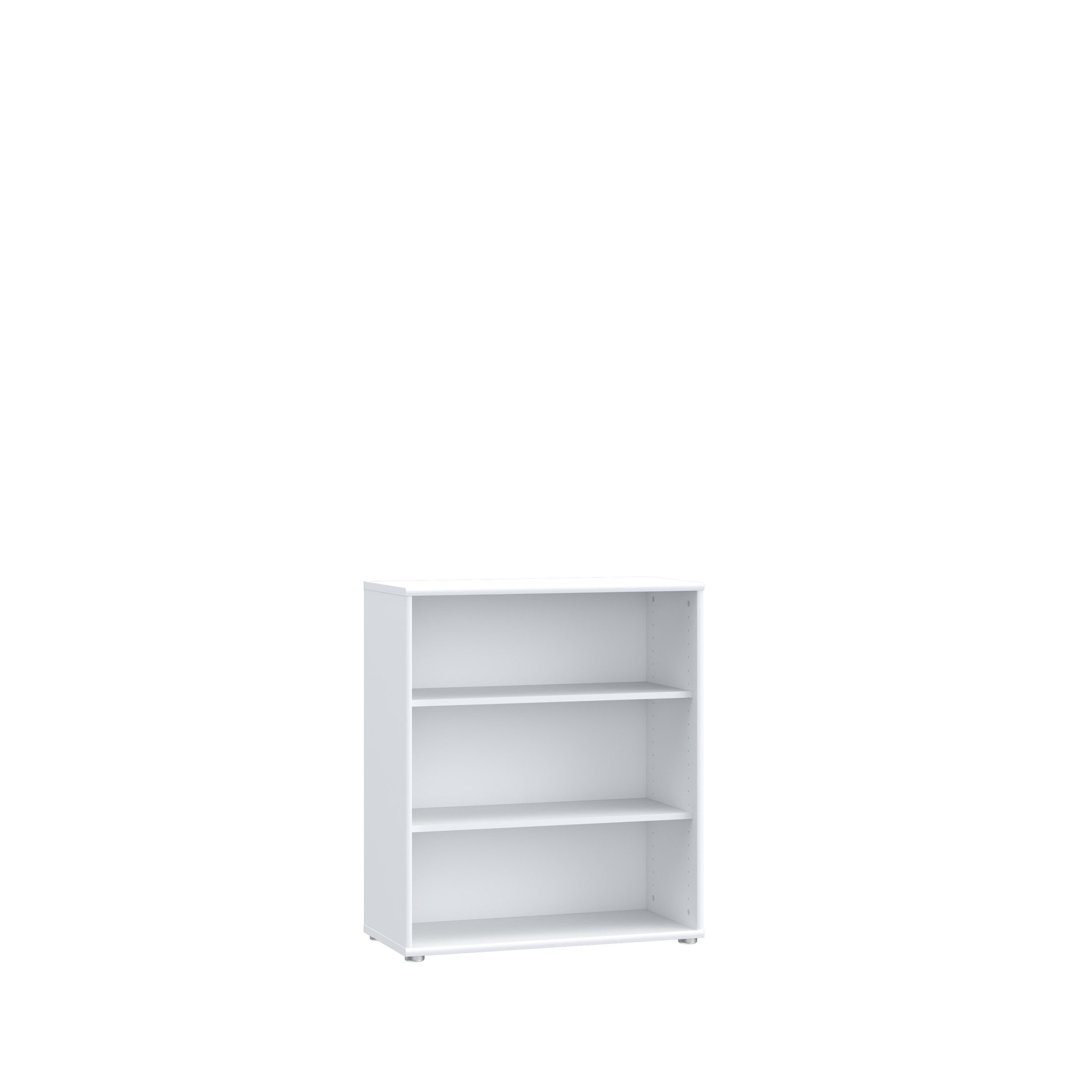 freiraum Regal TEMPRA2, 2 Böden, in Weiss - 73,7x85,5x34,8cm (BxHxT)
