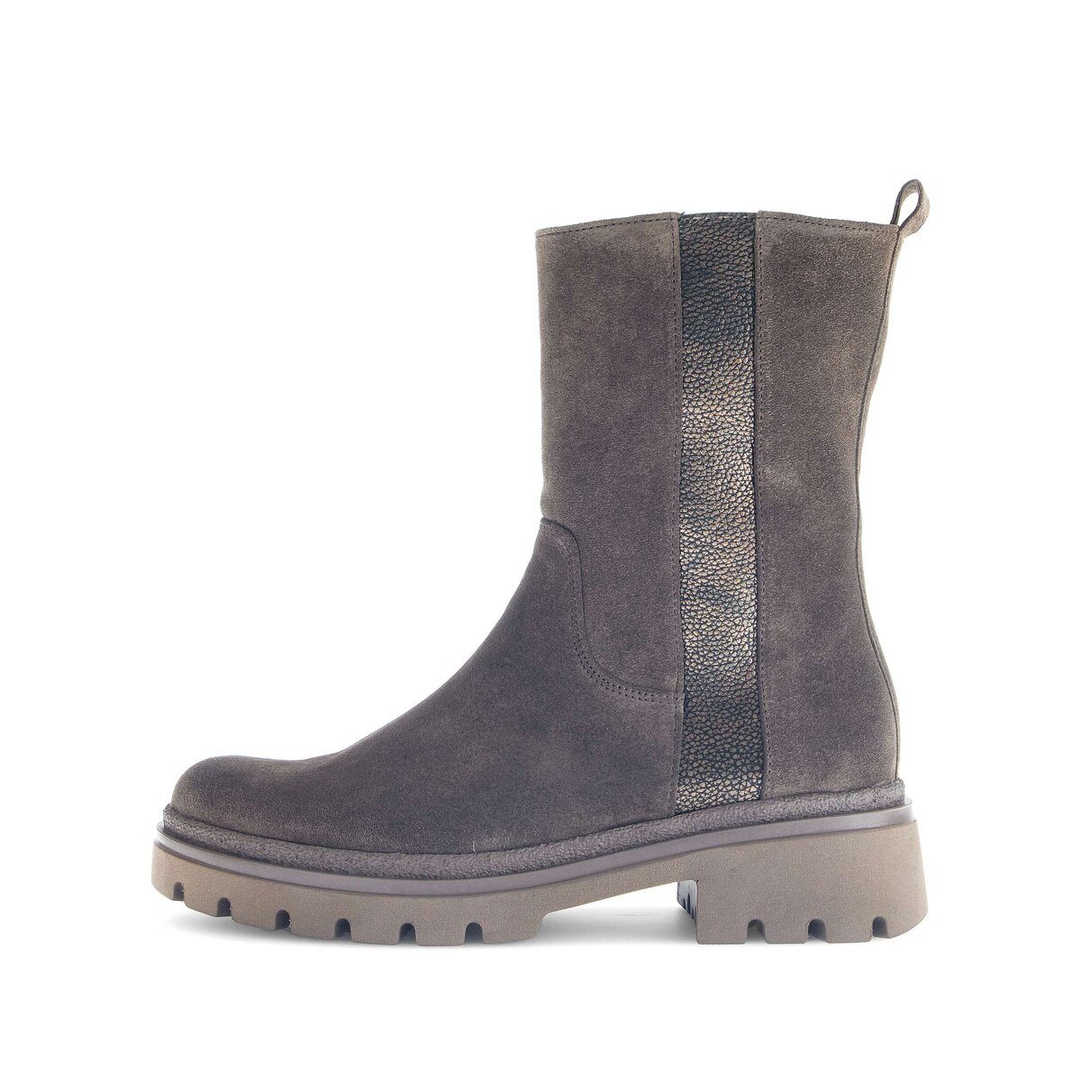 Gabor Sportliche Stiefelette Materialmix Leder Stiefelette günstig online kaufen