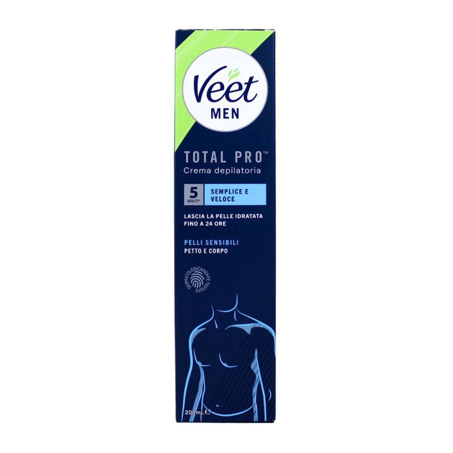 Veet Enthaarungscreme Veet Herren-Haarentfernungsgel für empfindliches Haar