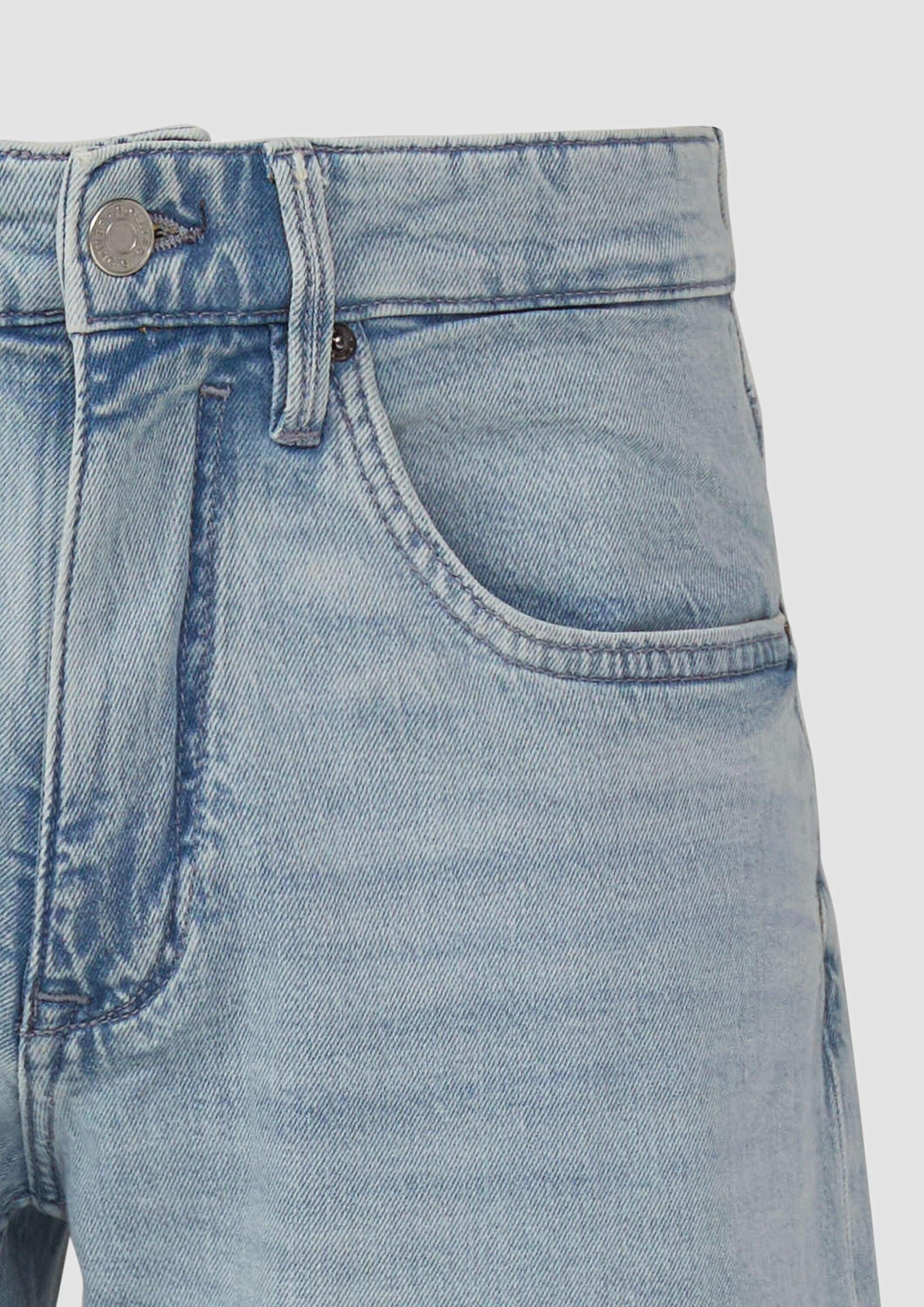 s.Oliver Jeansshorts Jeans-Hose Jeans-Shorts / Regular Fit / Mid Rise / Wide Leg