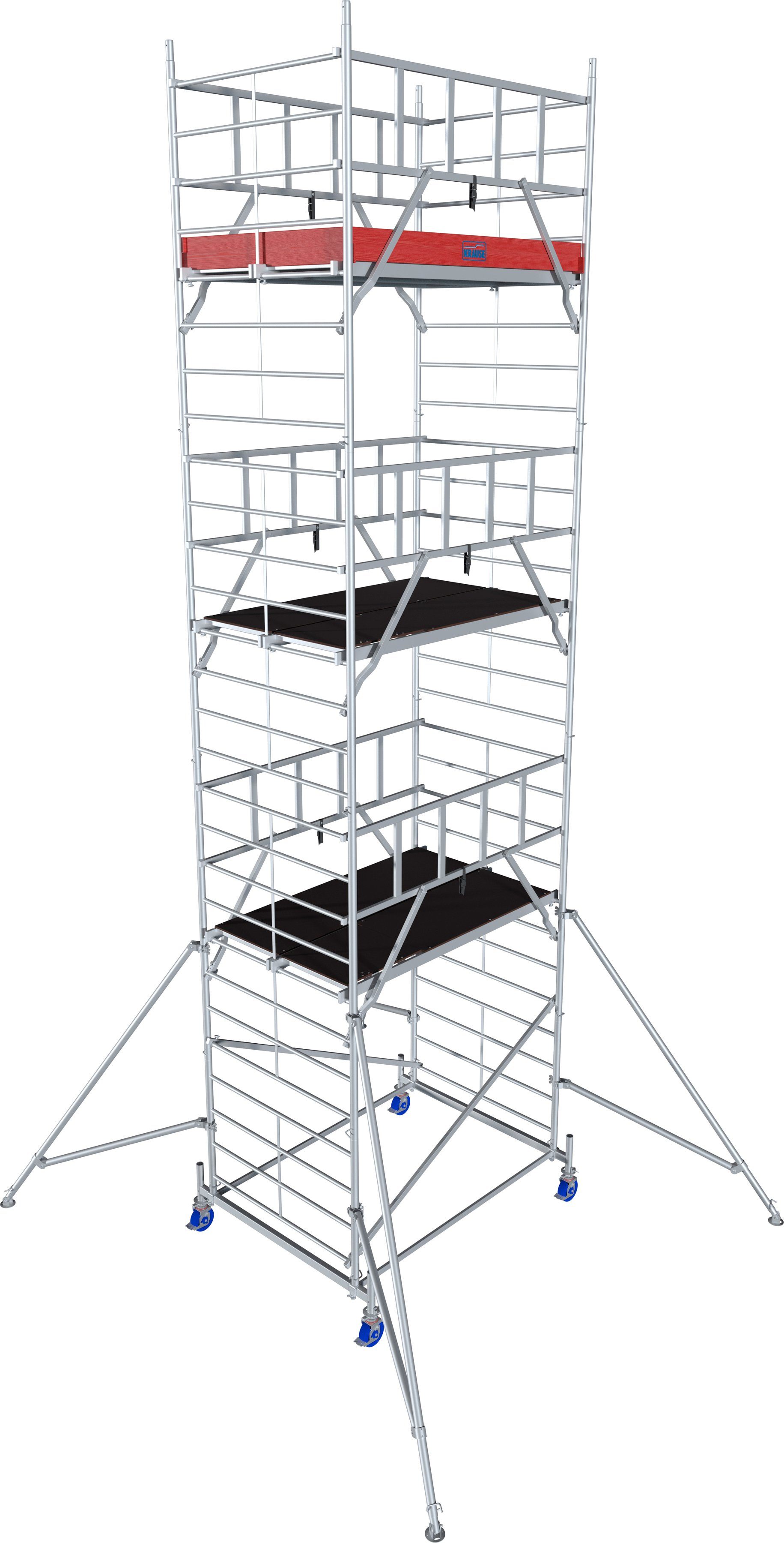 KRAUSE Fahrgerüst ProTec XXL Breitaufbau, (Set), Arbeitshöhe: 8,3 Meter