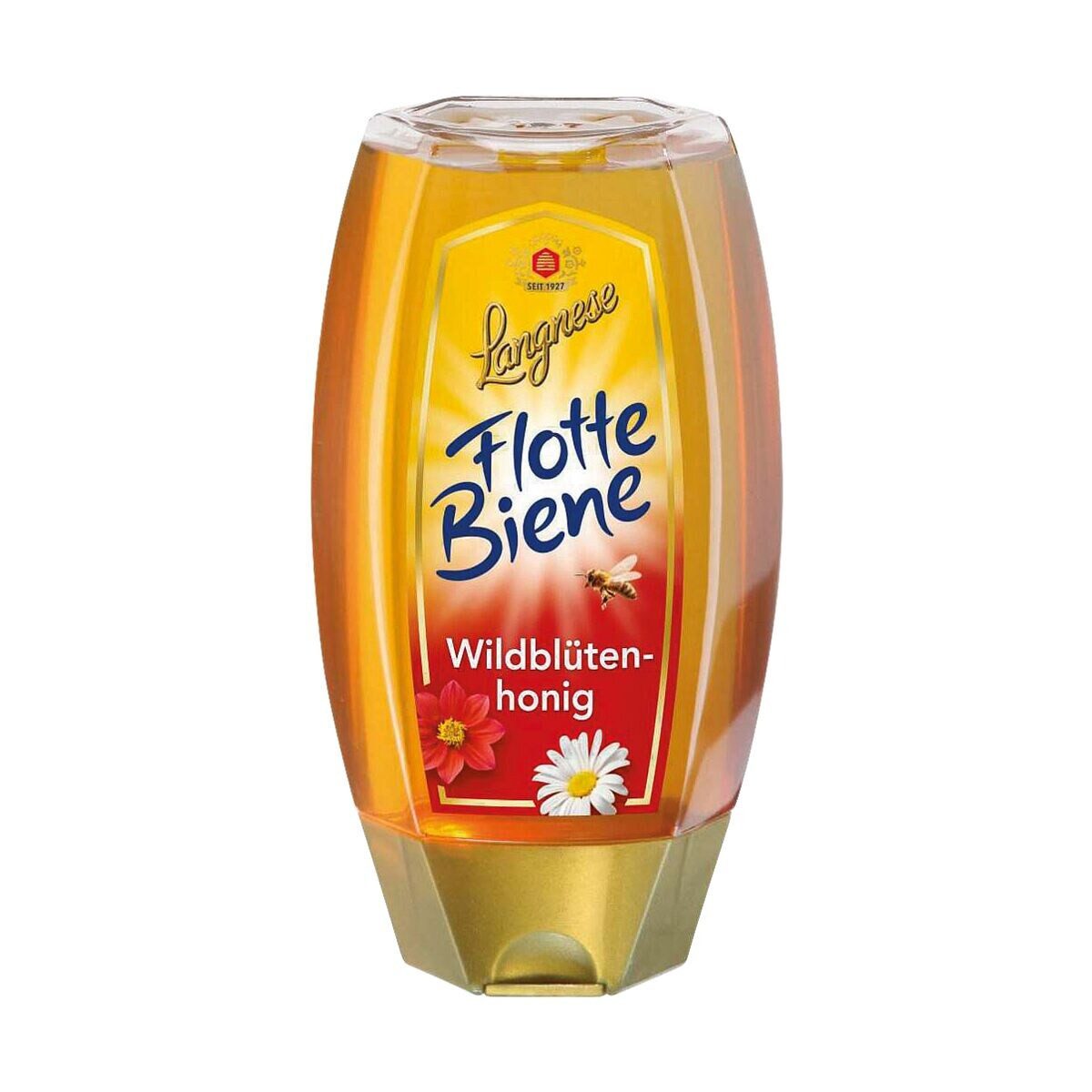 Langnese Honig Flotte Biene, Wildblüten-Honig, 250 g