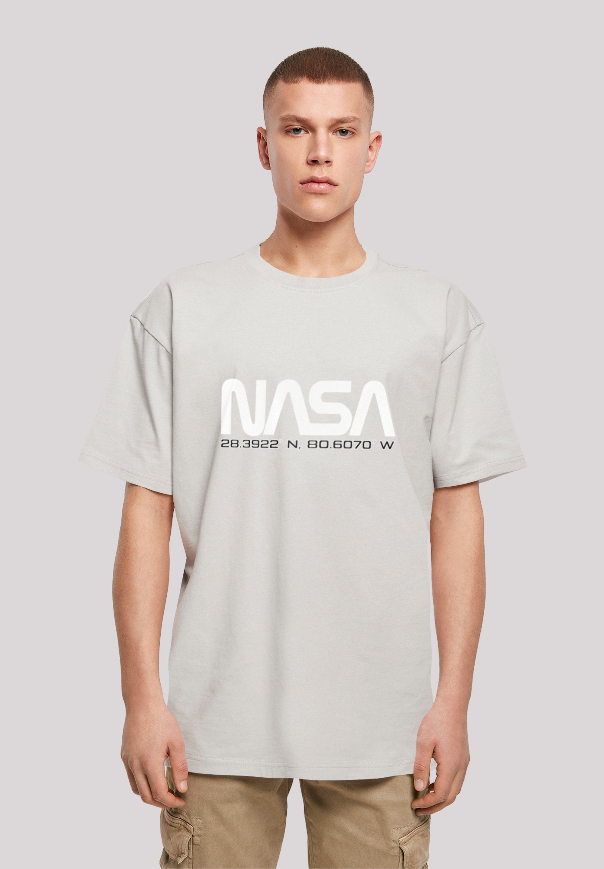 F4NT4STIC T-Shirt NASA worm Print lightasphalt | T-Shirts