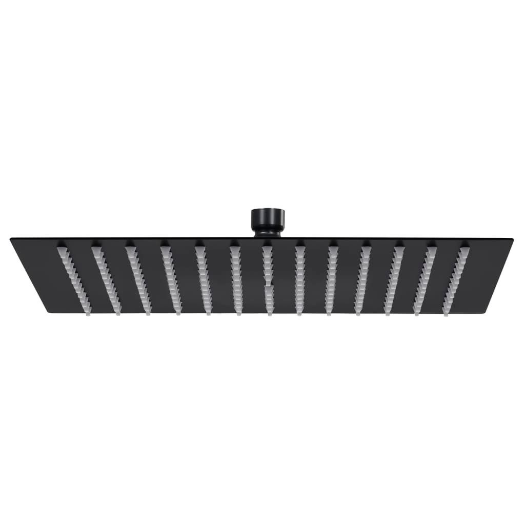 vidaXL Regenduschkopf Regenbrause Edelstahl 30x30 cm günstig online kaufen