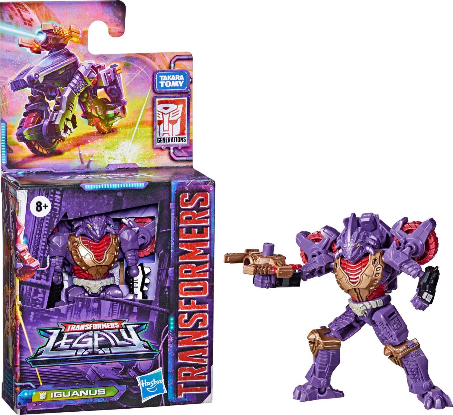 Hasbro Spielfigur Hasbro F29885L00; F30145L00 - TRA GEN LEGACY EV CORE IGUANUS