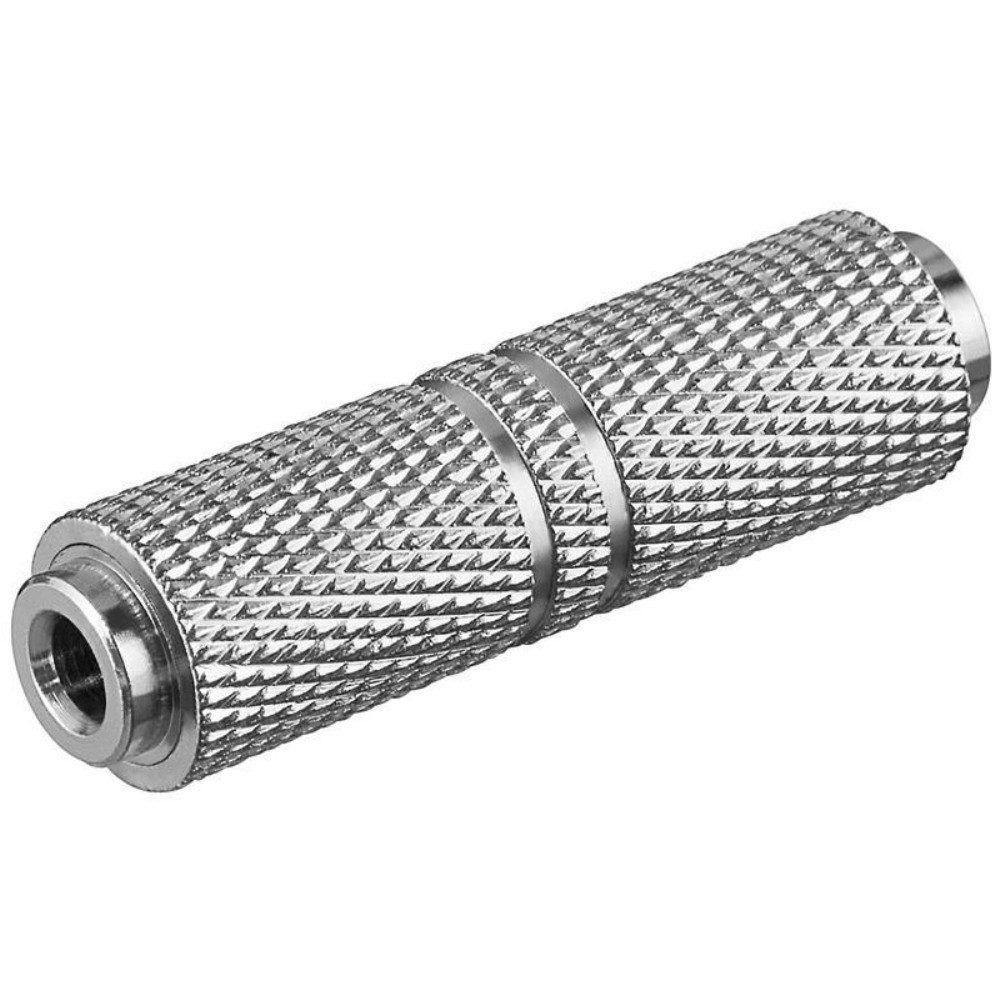 Klinken Adapter Metall 3,5mm Stereo Klinkenkupplung - 3,5mm Stereo Audio- & Video-Kabel