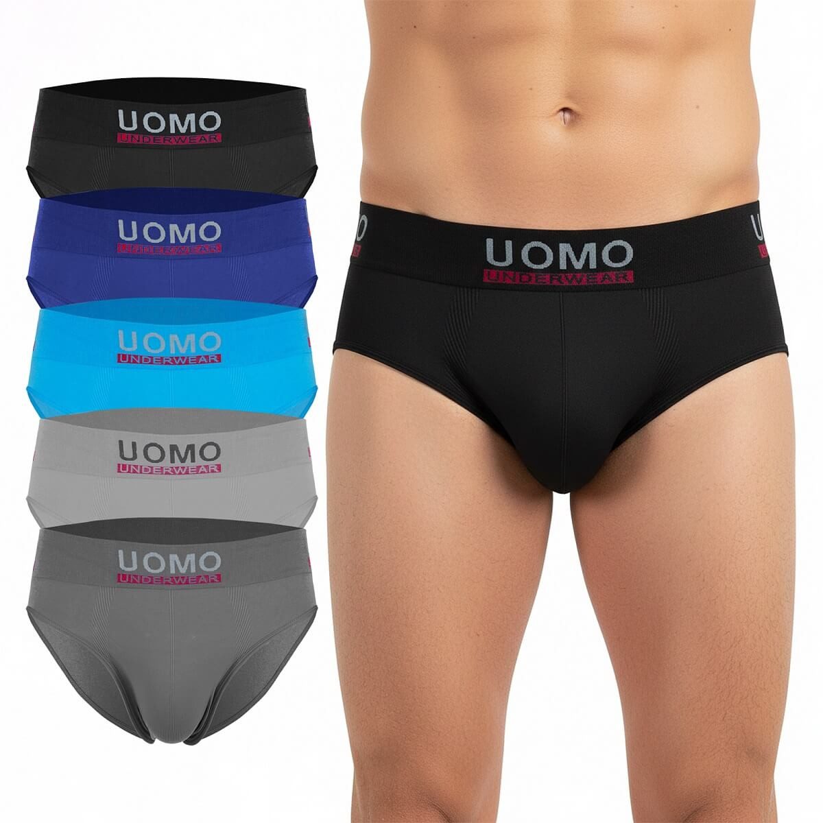 GIANVAGLIA Schlüpfer Nahtlose Herren Slips 10er Pack Mikrofaser Komfort Ela günstig online kaufen