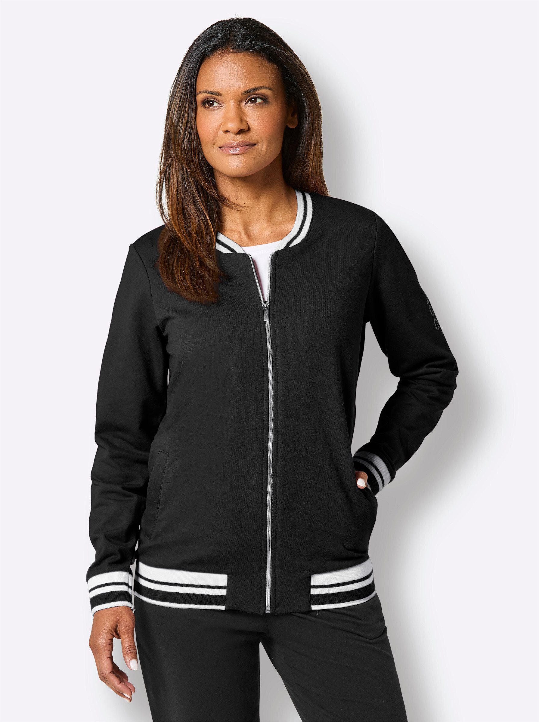 Trainingsjacke Jacke Langarm
