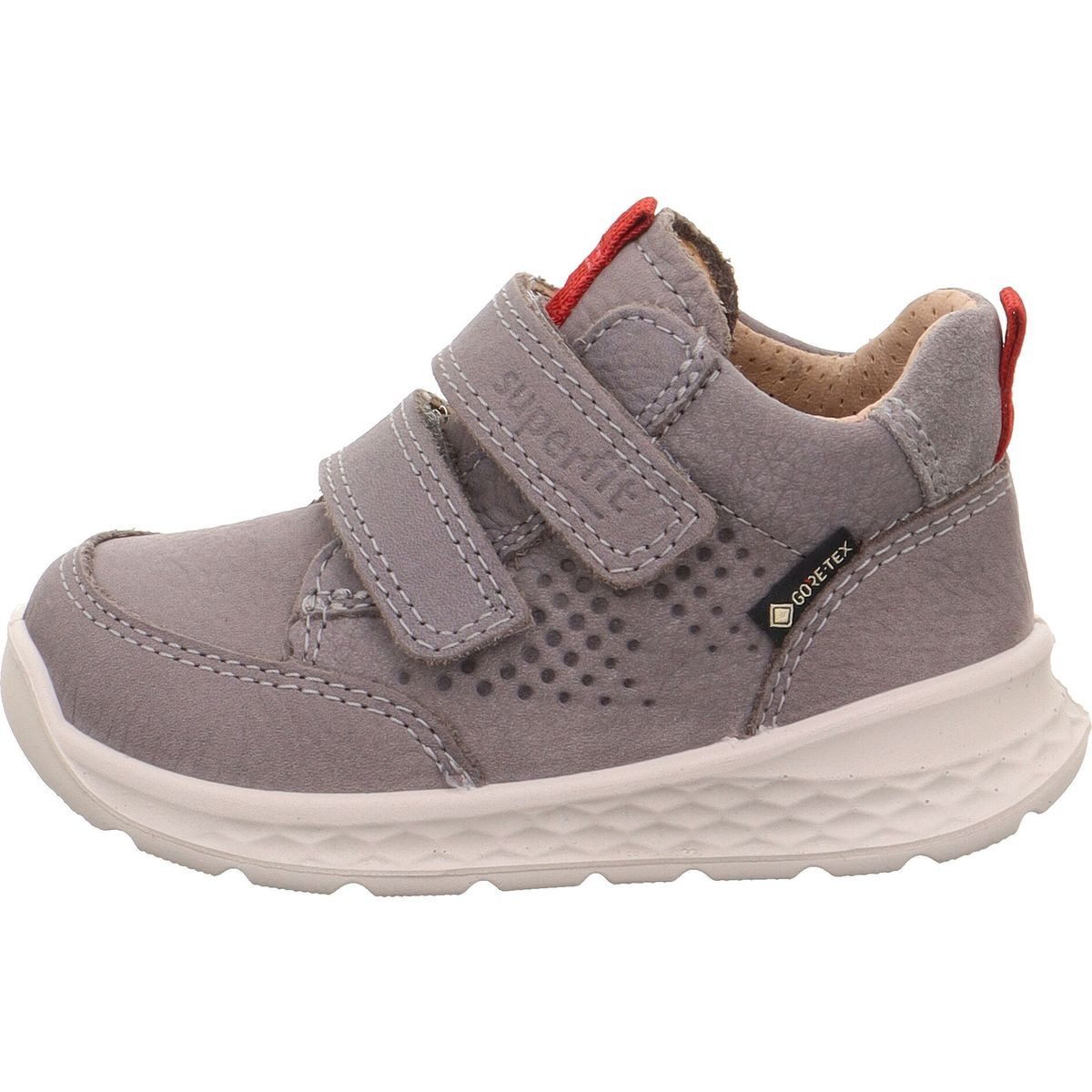 Superfit Breeze Outdoorschuh Stilvoller, wasserdichter Sneaker aus Nubukleder mit praktischen