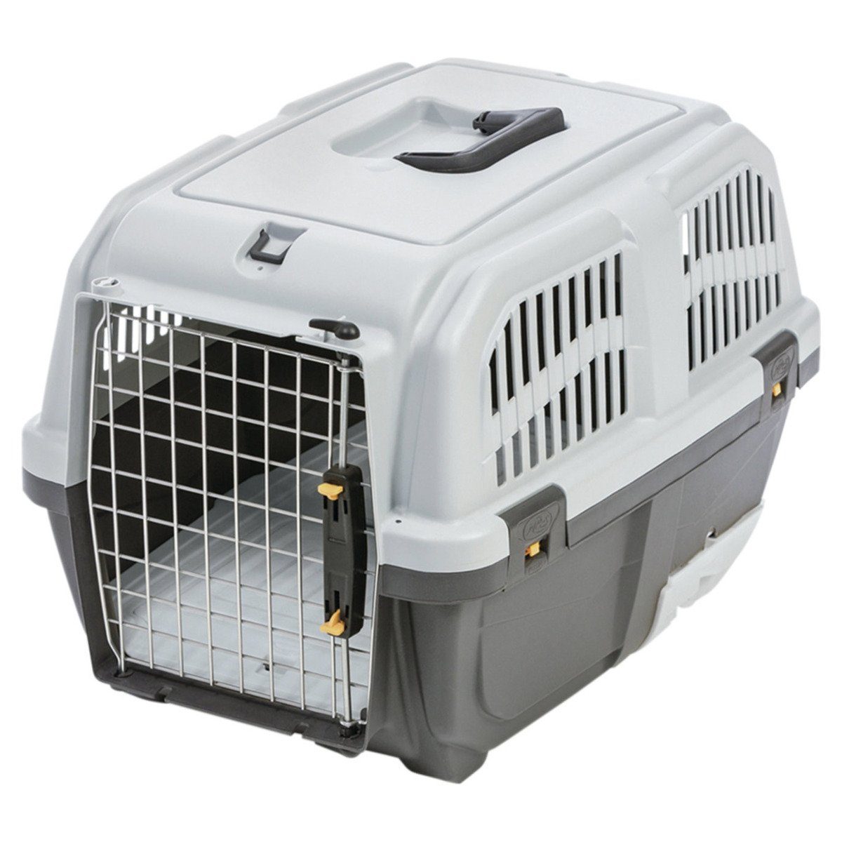 Nobby Tiertransportbox Katzen-Transportbox Skudo 3 Cat Travel grau