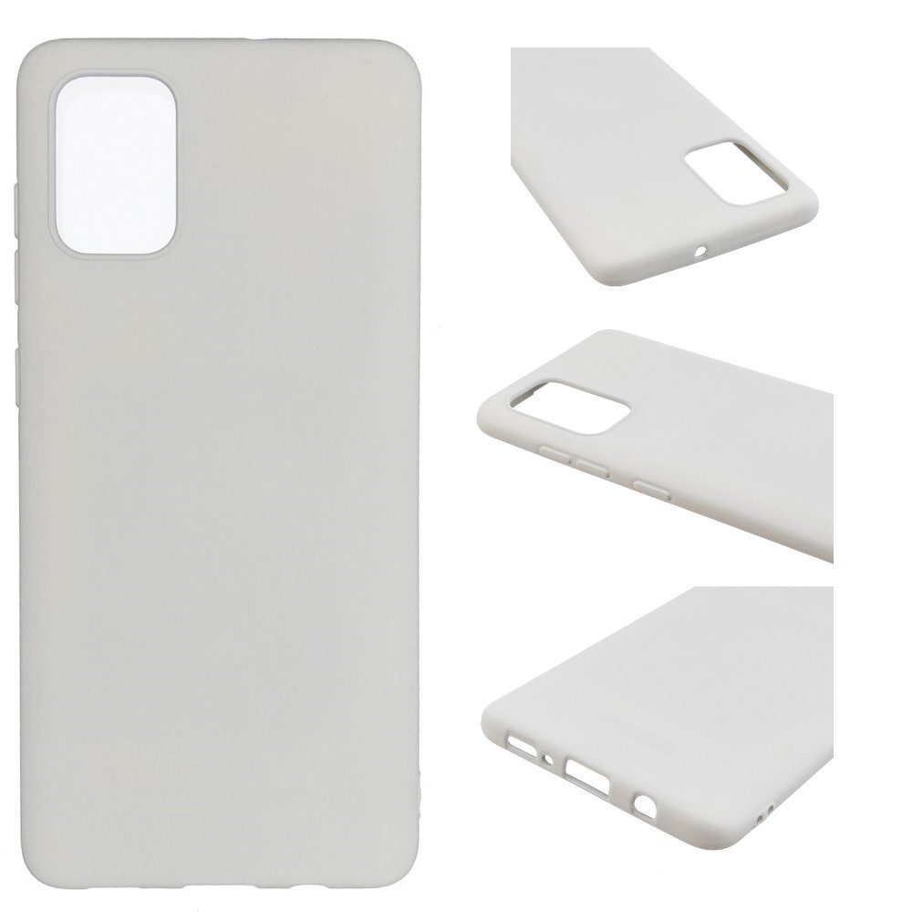 CoverKingz Handyhülle Hülle für Samsung Galaxy A03s Handyhülle Silikon Case Cover Bumper 16,55 cm (6,5 Zoll), Schutzhülle Handyhülle Silikoncover Softcase farbig
