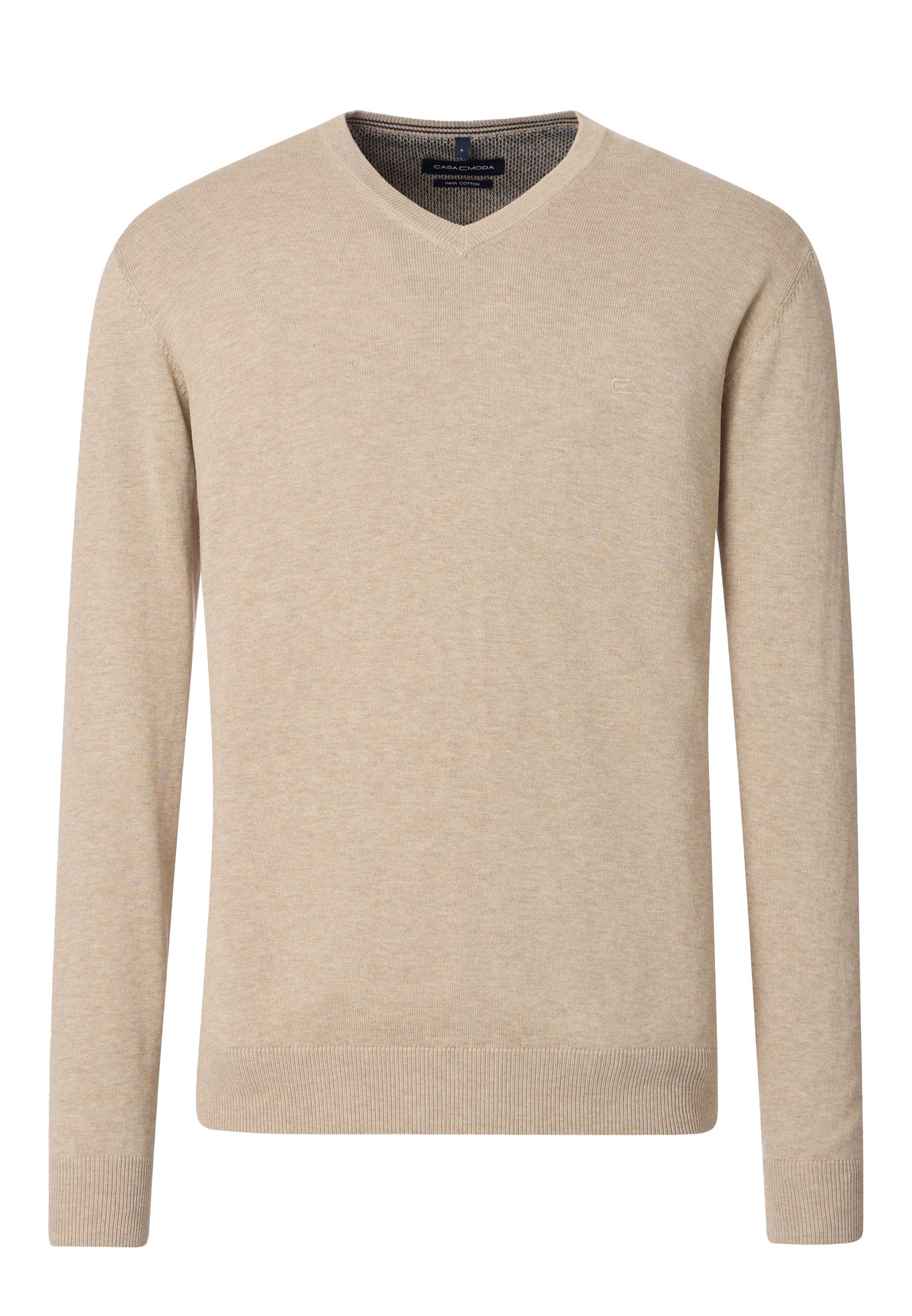 CASAMODA Strickpullover Pullover V-Neck günstig online kaufen