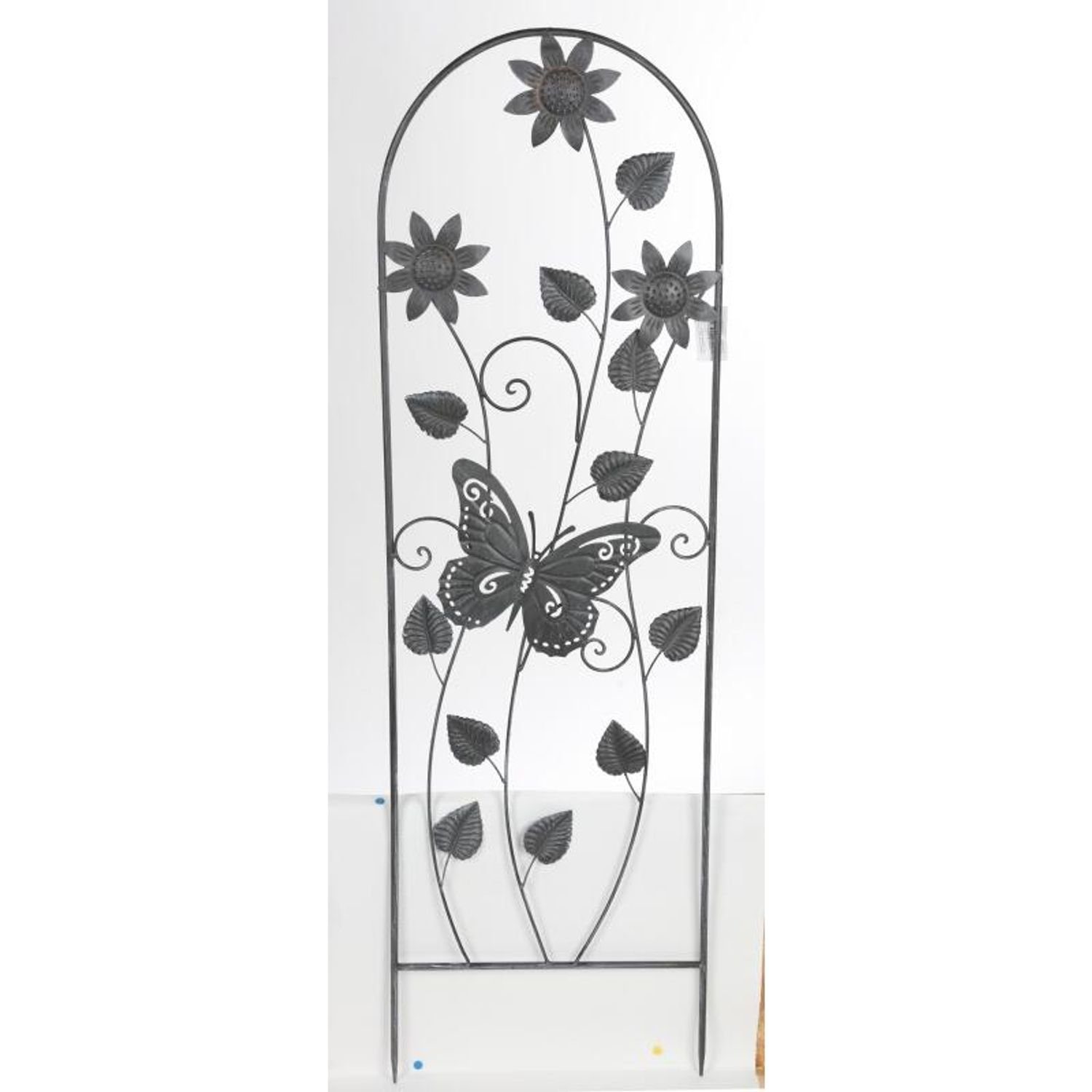Rankhilfe Metall-Rankhilfe 36 x 118 x 0,8cm Blumen Frühling Kletterpflanzen