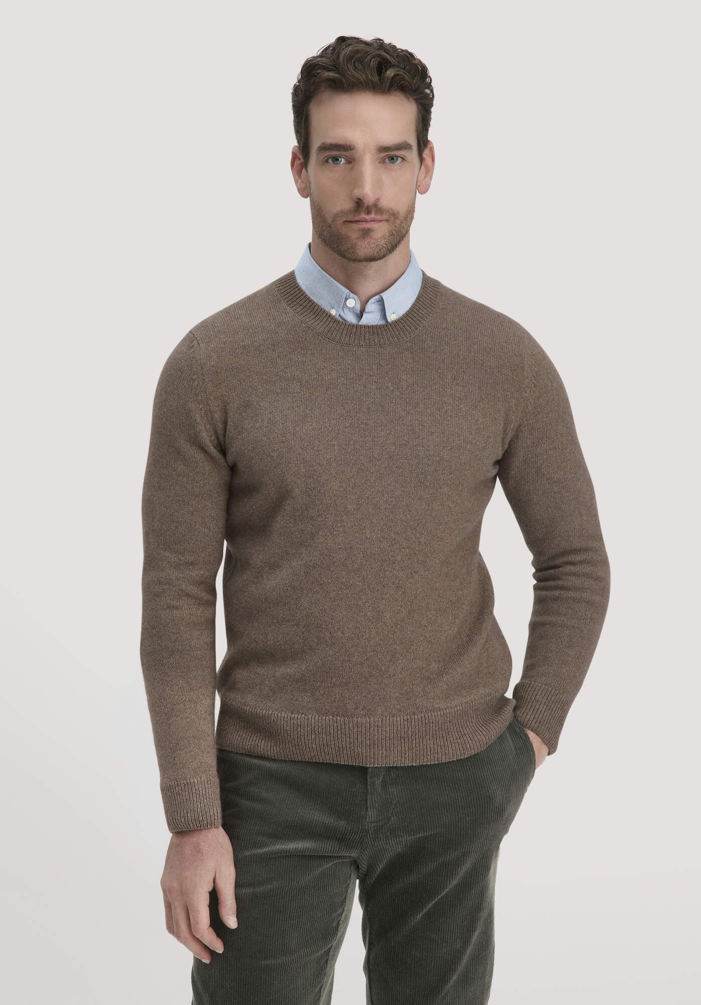 Hessnatur Strickpullover Regular aus Bio-Merinowolle mit Bio-Baumwolle (1-t günstig online kaufen