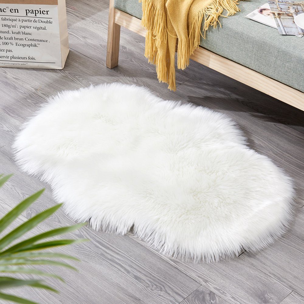 BTTO TEPP Hochflor-Teppich Faux Teppich Kunstfell günstig online kaufen