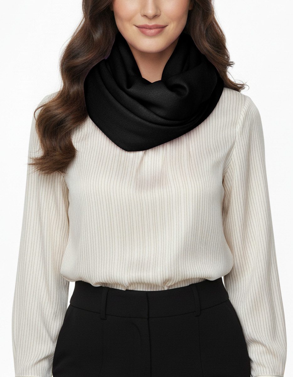 dy_mode Loop Damen Loopschal Unifarben Rundschal & Schlauchschal für Herbst günstig online kaufen