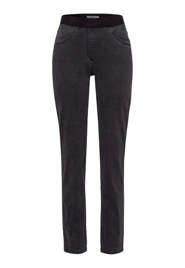 RAPHAELA by BRAX FUN Jeans Bequeme dunkelgrau Style PAMINA
