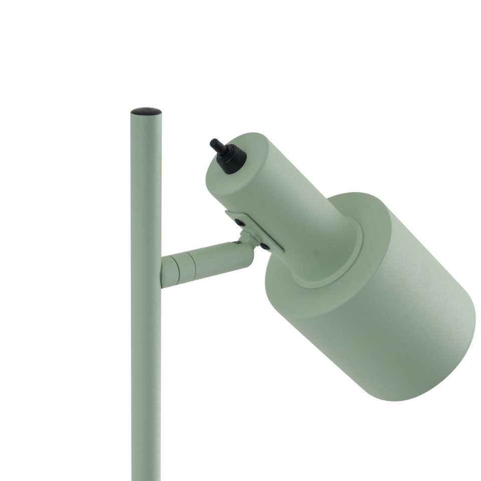 Qazqa Stehlampe Stijn, ohne Leuchtmittel, Warmweiß, QAZQA Stehlampe, e27, Grün, Metall, Modern