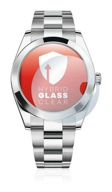 upscreen Panzerglasfolie für Rolex Datejust 41, Displayschutzglas, Schutzglas Glasfolie klar