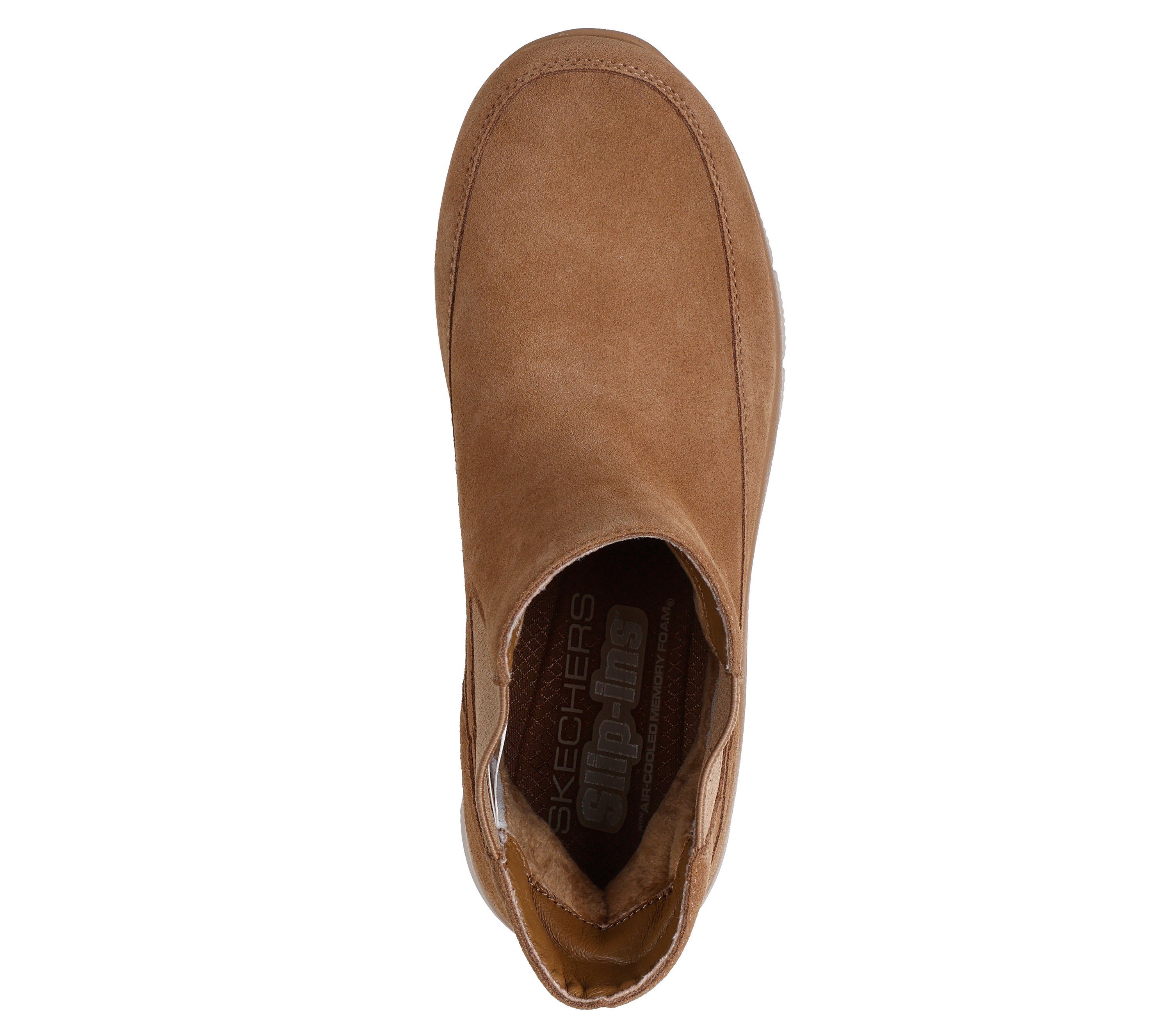 Skechers EASY GOING-CASUAL ICON Winterboots Stiefelette mit Warmfutter, Skechers Hands Free Slip-ins® mit Stretch – Bild 3 von 4