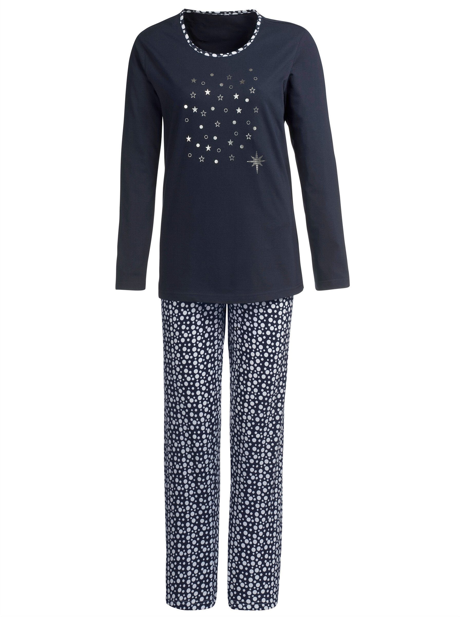 Sieh an! Schlafanzug Schlafanzug Langarm