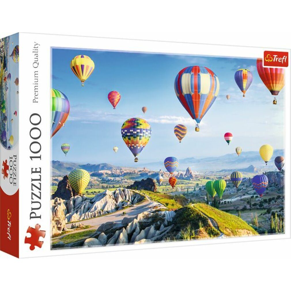 Puzzle Puzzle 1000 Teile Ballons über Cappadoci