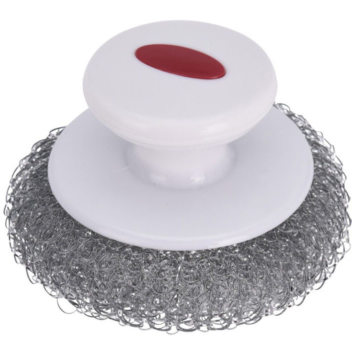 Vaggan Geschirrständer Reinigung-Pad aus Stahlwolle zur Grillreinigung, 2er-Set
