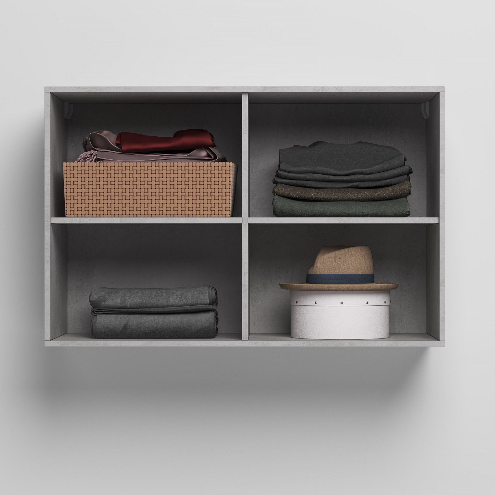 SMARTBett Hängeregal Hängeschrank zu 90 & 120 Schrankbetten Horizontal Standard, 1-tlg.