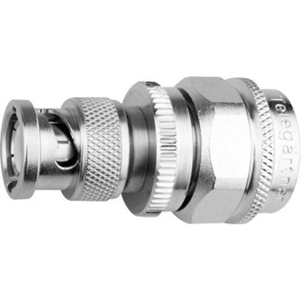 Telegärtner 100023656 100023656 Koax-Adapter BNC-Stecker - N-Stecker Adapter