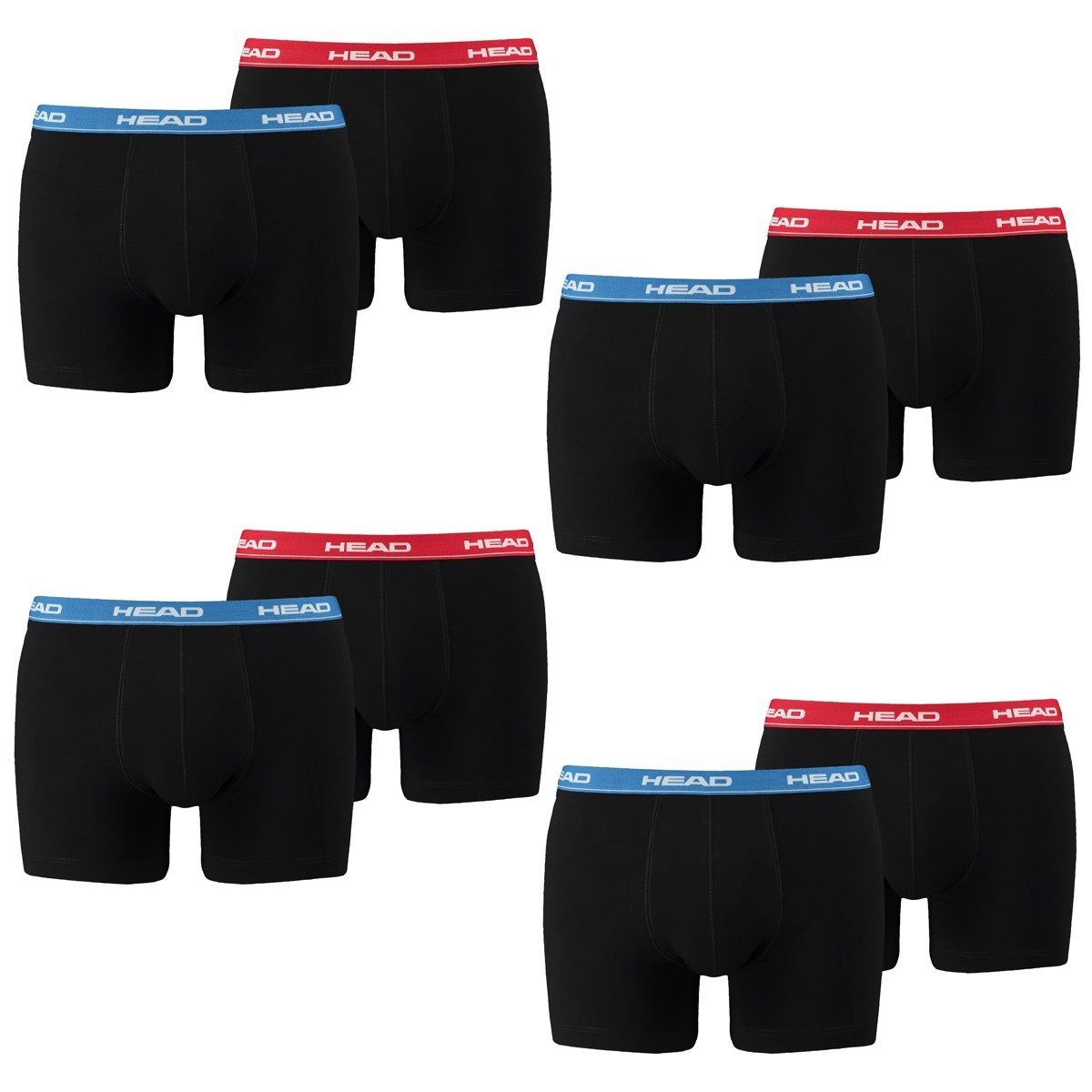 Head Boxershorts 8 er Pack Boxer (8-St., 8er-Pack)