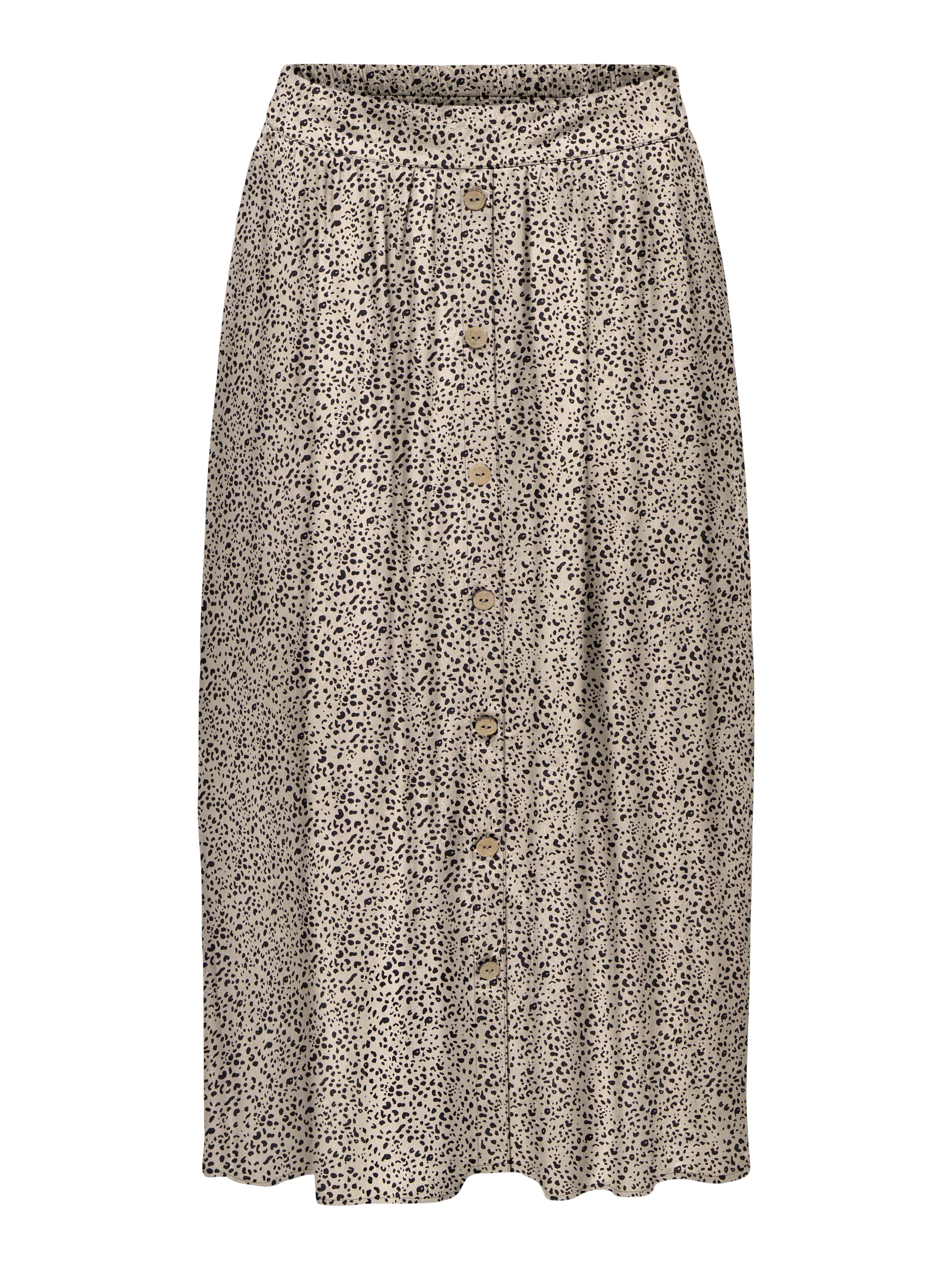 ONLY Sommerrock ONLMILANO AOP LIFE LONG SKIRT WVN NOOS Viskose