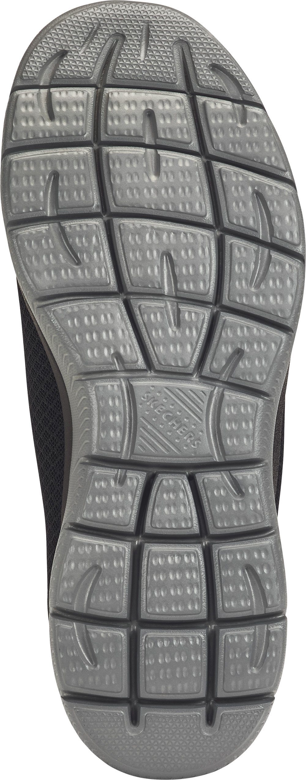 Skechers Slip-On Sneaker aus Flachstrick-Mesh mit bequemer Memory-Foam-Innensohle – Bild 4 von 5