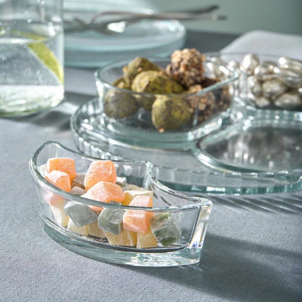 Karaca Kuchenteller Karaca Capri 5-teiliges Kuchenset Kuchenservice Kuchenteller Set