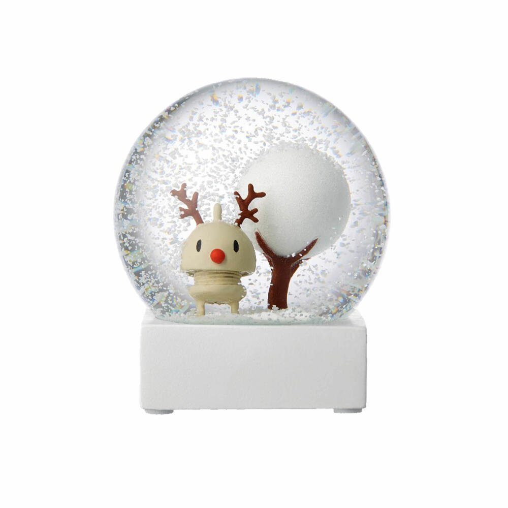 HOPTIMIST Dekofigur Rudolf Snow Globe