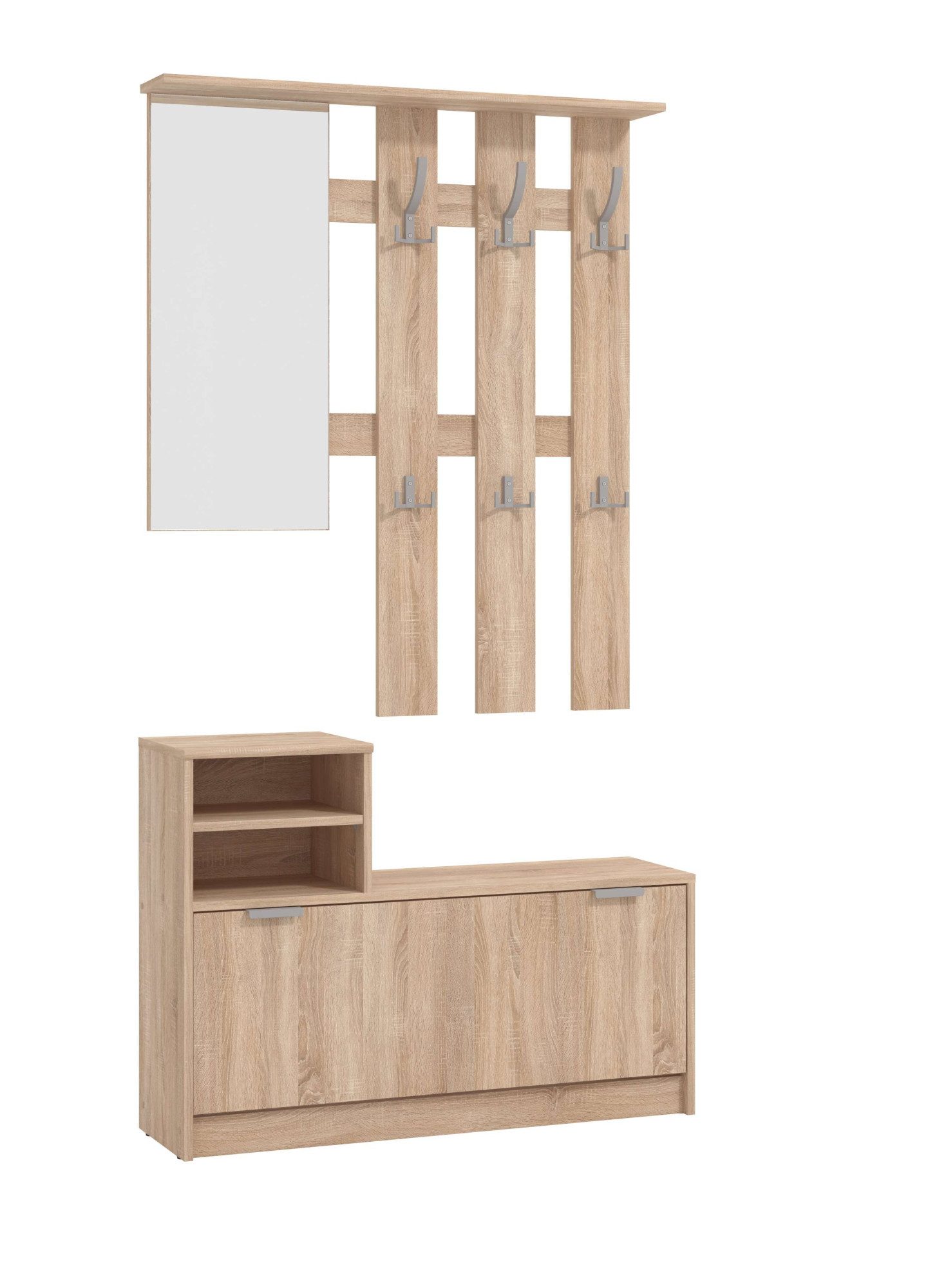 INOSIGN Garderoben-Set Ravenna Flurgarderobe, Dielenschrank, Kompaktgardero günstig online kaufen
