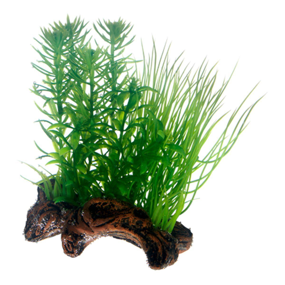 HOBBY Aquariendeko Flora Root 2 S, 17 cm - Kunststoffpflanze für Aquarien günstig online kaufen