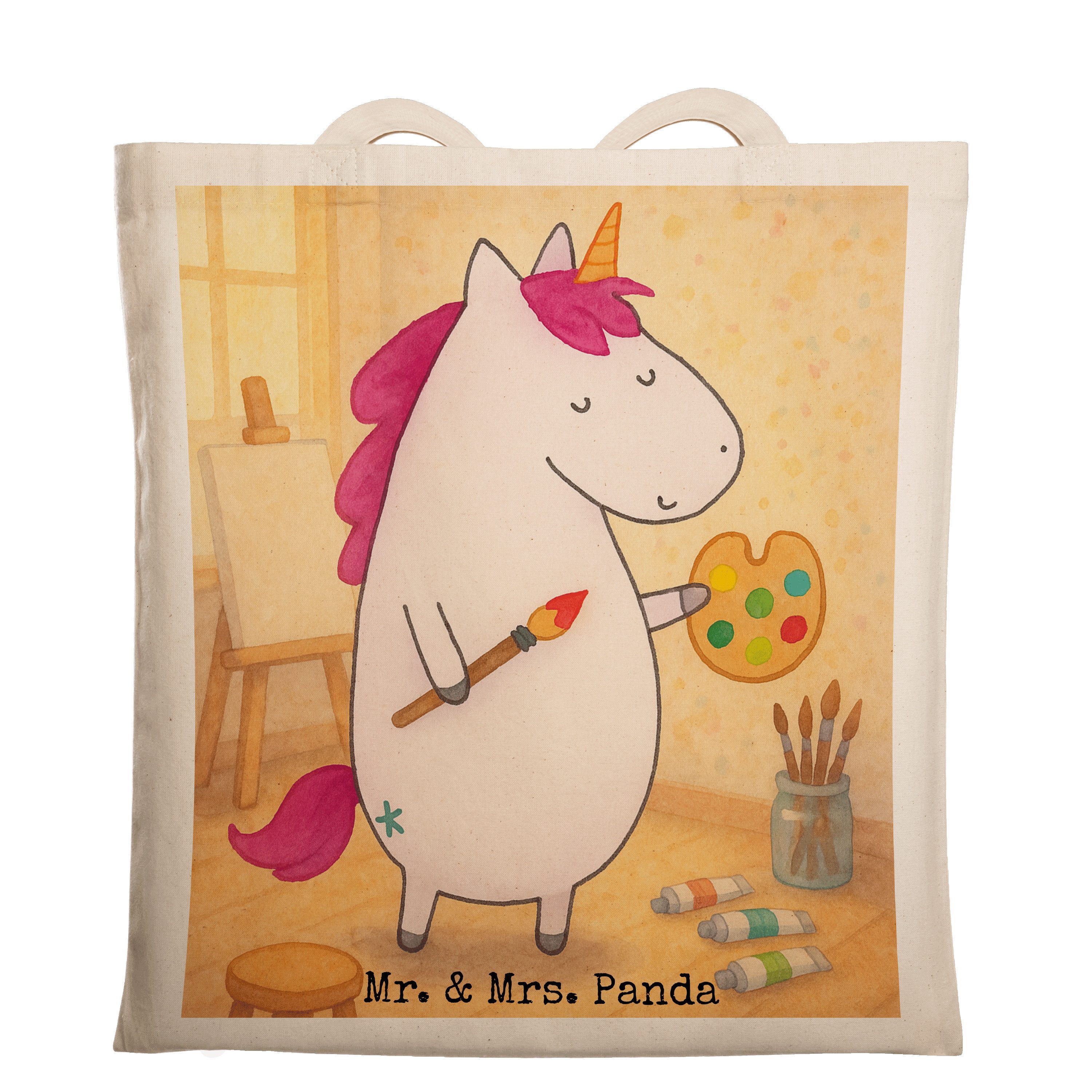 Tragetasche Einhorn Künstler Design, Tote Bag, Weiß, Tragetasche, Laptoptasche, Z