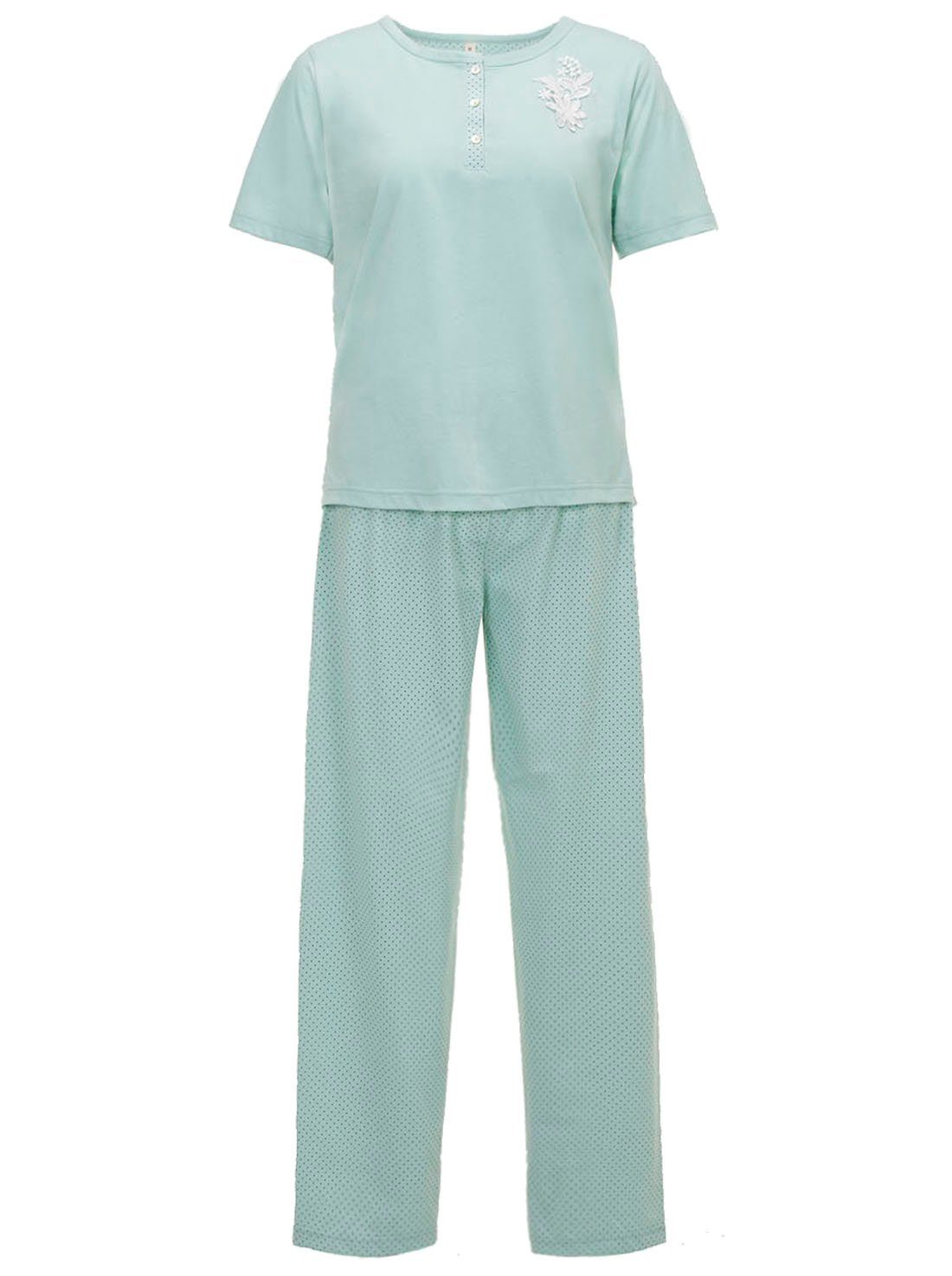 zeitlos Schlafanzug Pyjama Set Kurzarm - günstig online kaufen