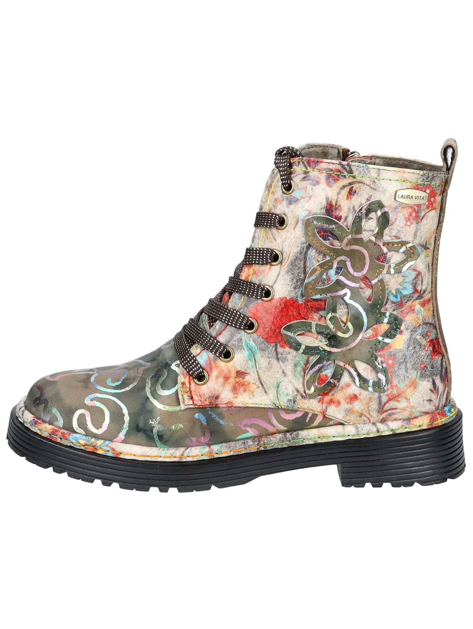 LAURA VITA LAURA VITA Stiefelette Leder/Textil Schnürstiefelette