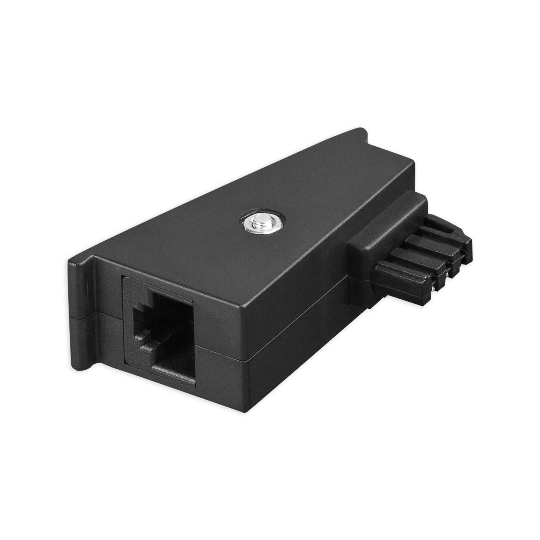 Goobay GOOBAY TAE/F Telefon-Adapterstecker, 8P2C, Pin 1/8, schwarz Adapter