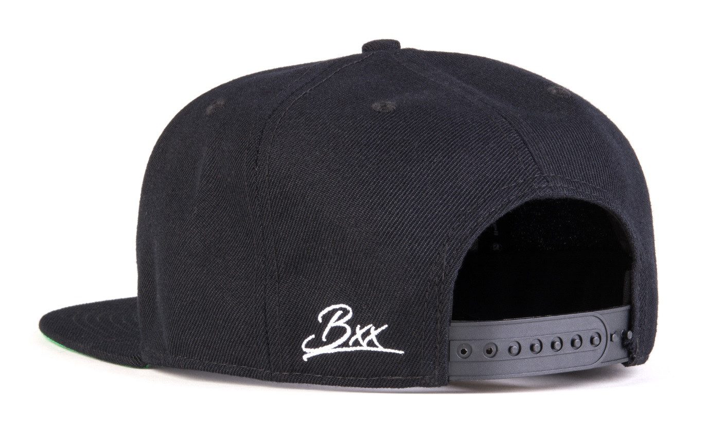 Bexxwell Snapback Cap 2er-Set Partnerlook für Klein und Groß mit Leder-Patch (2er Set (1x Erwachsene, 1x Kind)