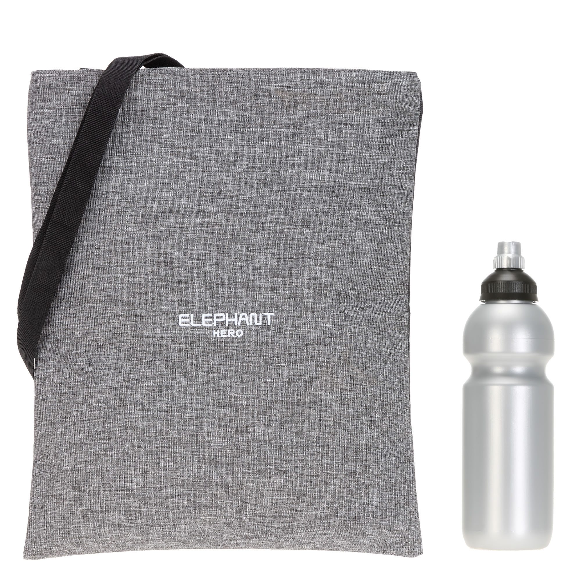 ELEPHANT Turnbeutel Sportbeutel Attach Bag Hero Signature Tasche, für Jungen Mädchen Schubeutel Gymbag + Trinkflasche