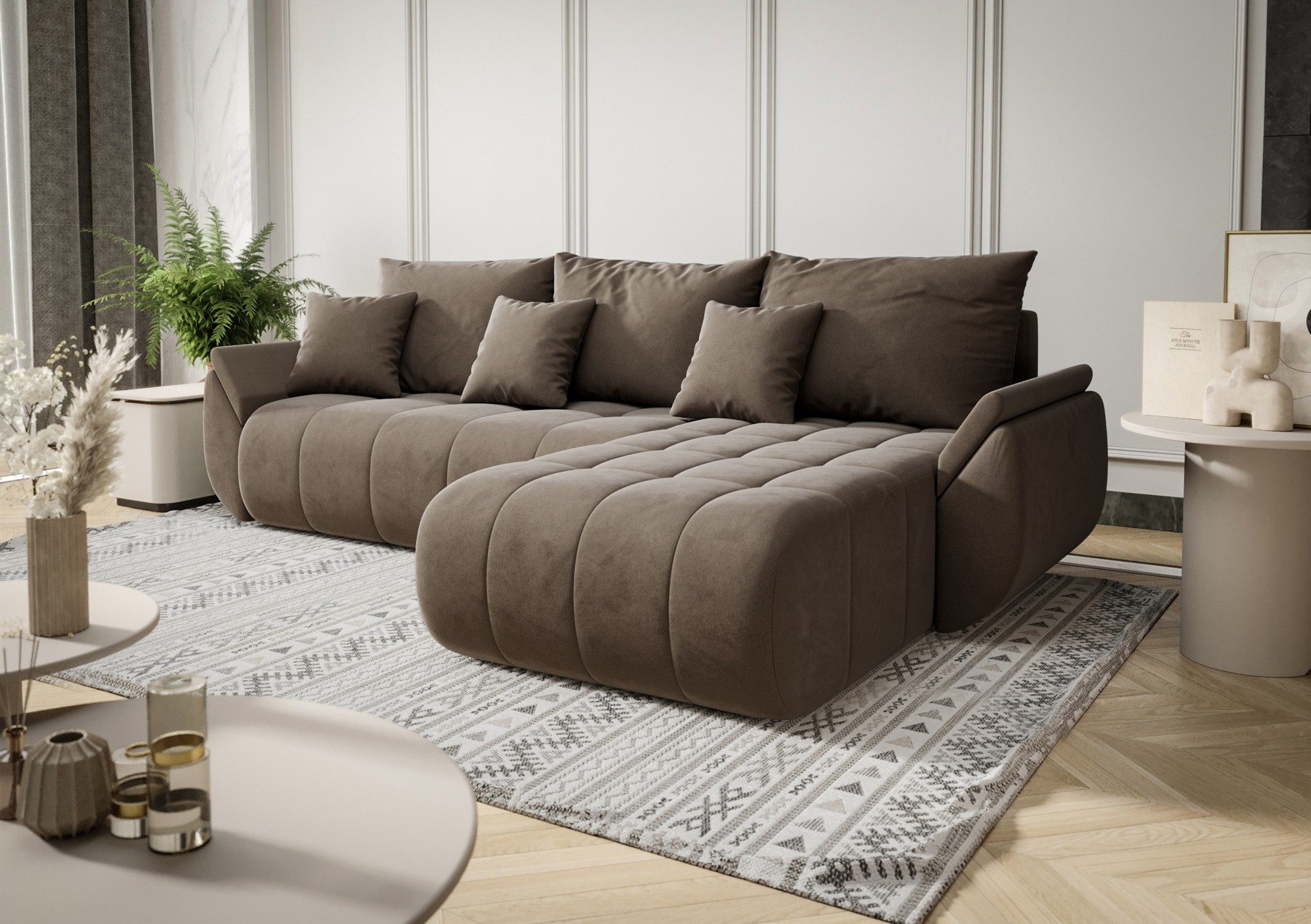 Fun Möbel Ecksofa Sofa Schlafsofa AKITA günstig online kaufen