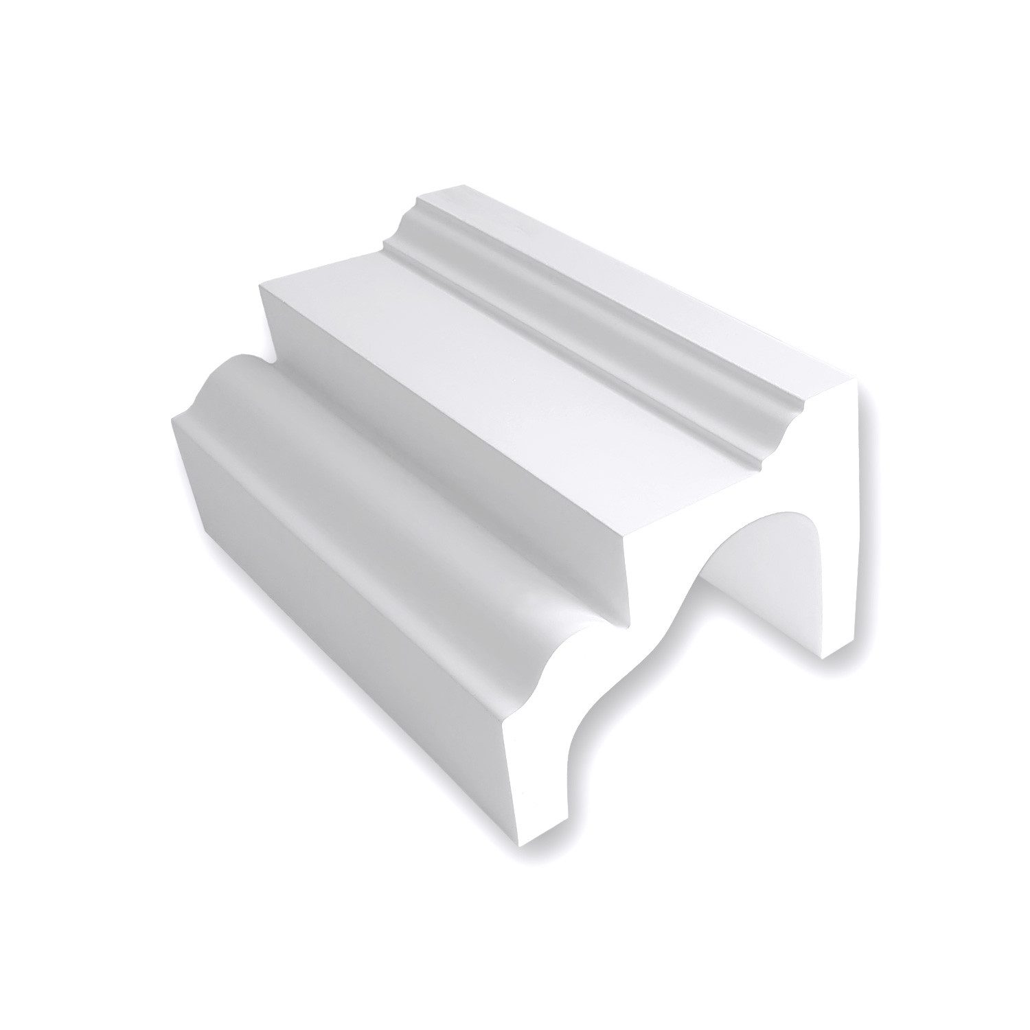 Profhome Fensterbank 1 MUSTERSTÜCK S-482002 20 cm MUSTER Fenstersohlbank Außenstuck, MUSTER der Fenstersohlbank Fassadenleiste ca. 20 cm lang