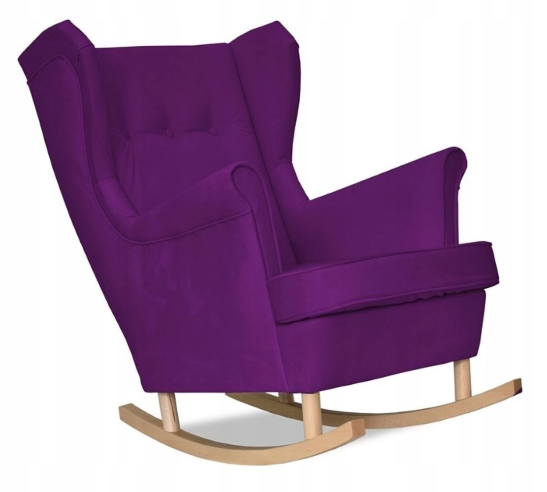 Kaiser Möbel Loungesessel Кресла Schaukelstuhl beere lila Herbst Komfort