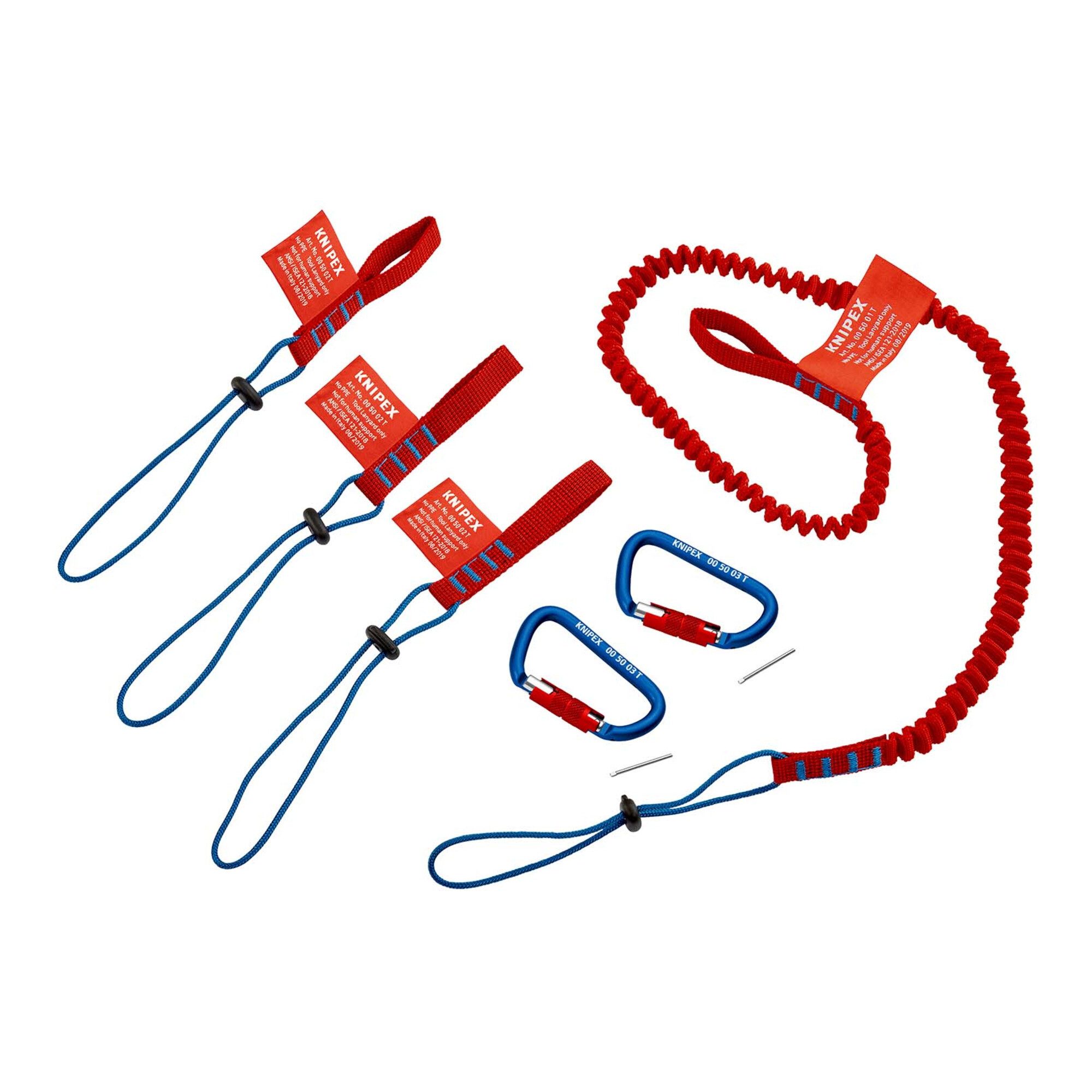 Fallschutz-Schlinge KNIPEX 00 50 04 T BK Sicherungssystem-Set 1 x 00 50 01 T BK, 3 x 00 50