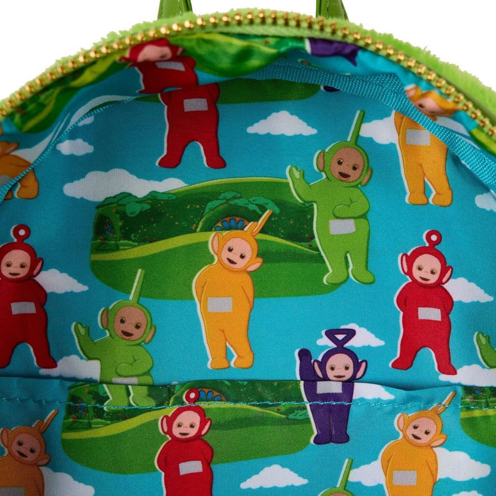 Loungefly Minirucksack Teletubbies by Loungefly Mini Rucksack Dipsy (1-tlg), hochwertig und detailliert