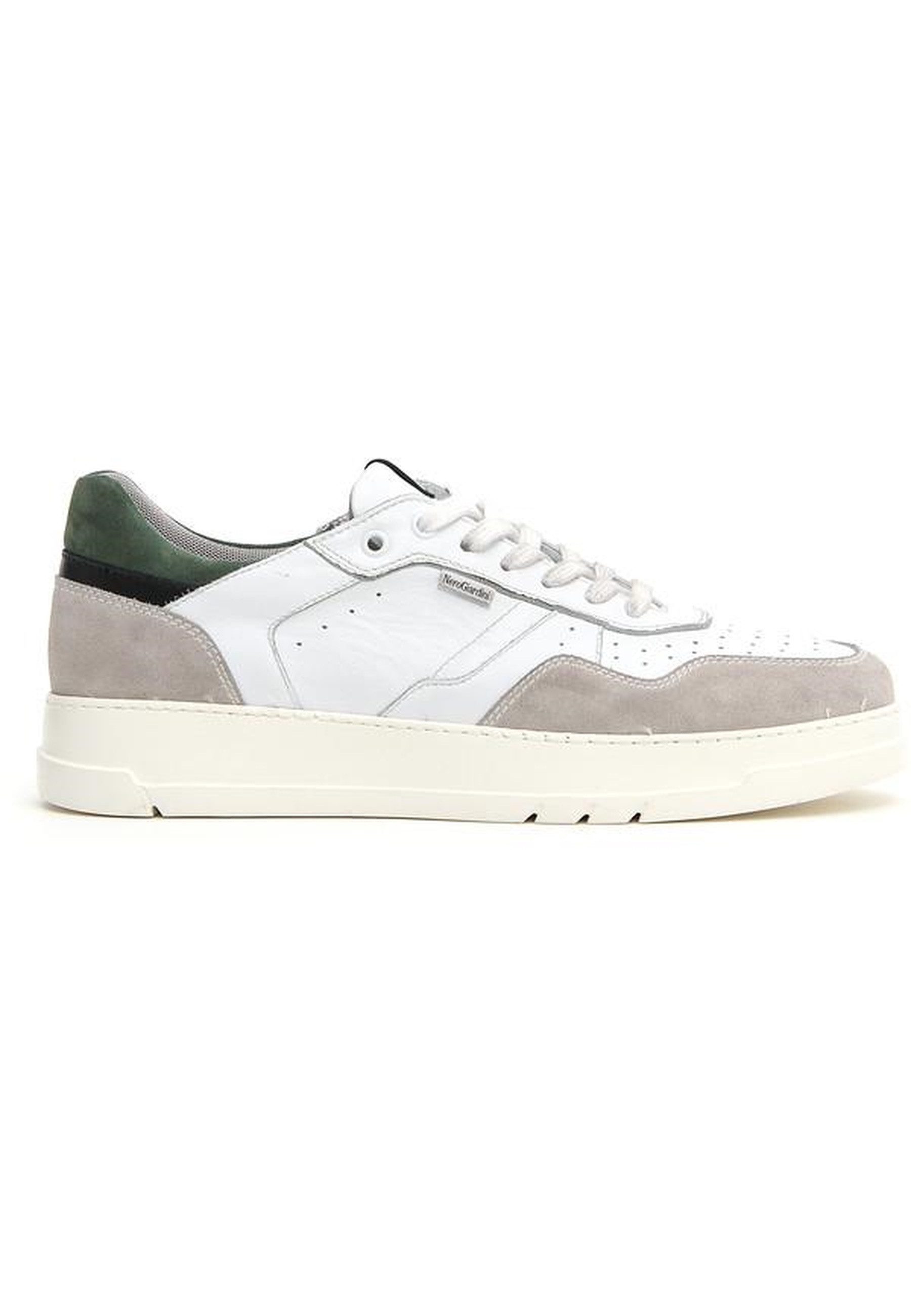 Sportschuhe Sneaker aus Glatt - und Wildleder mit Sneaker