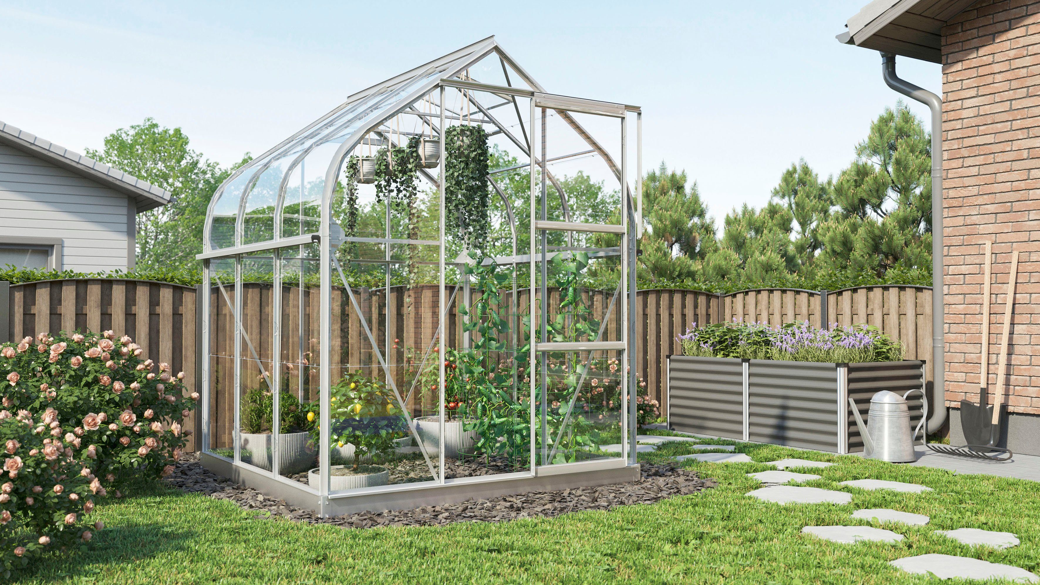 Vitavia Gewächshaus Orion 3800, BxTxH: ...