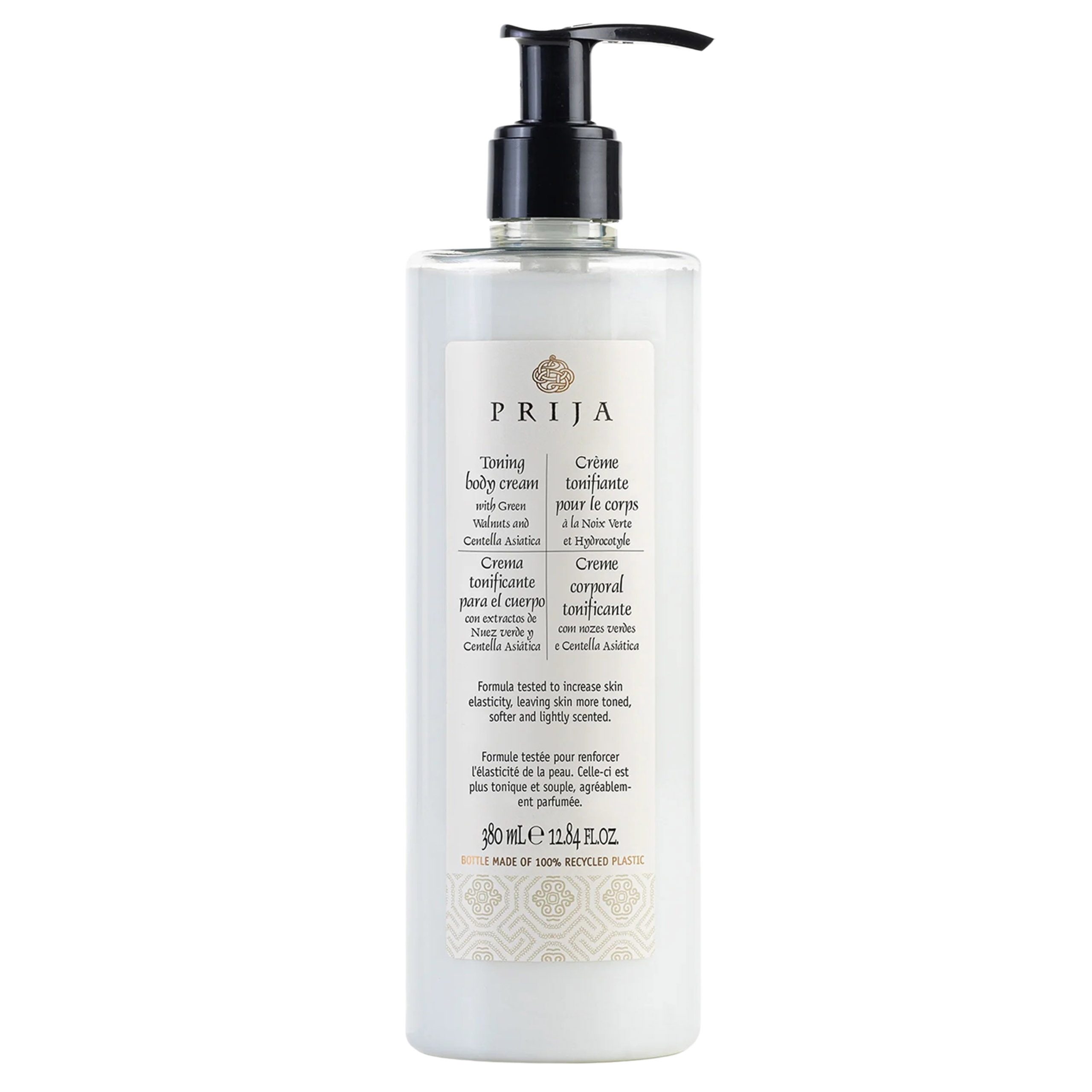 PRIJA Bodylotion PRIJA tonisierende Körpercreme, mit Walnuss-Extrakt, 380 ml, 1-tlg.